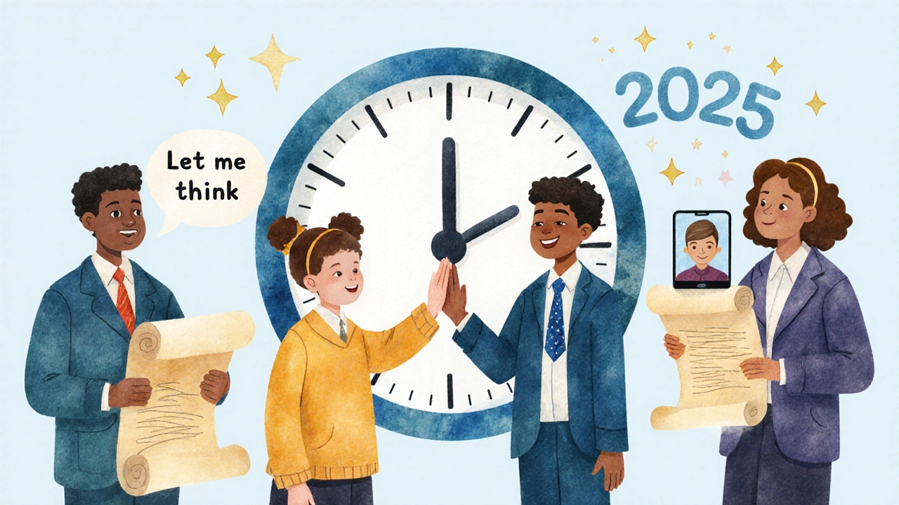 Diverse agents hold glowing conversation guides as they connect warmly with happy customer avatars through phones.