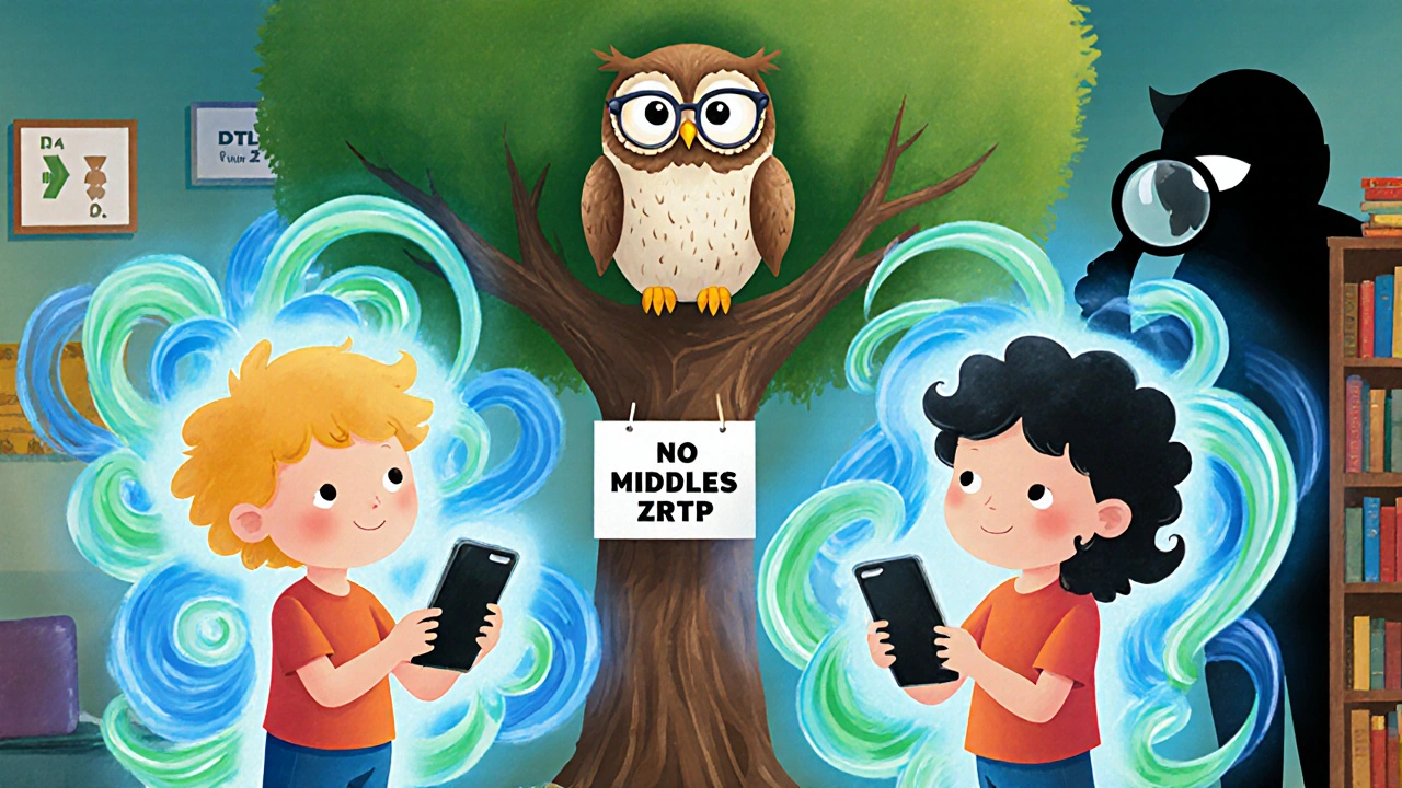 ZRTP in VoIP: How End-to-End Media Encryption Works with Key Verification