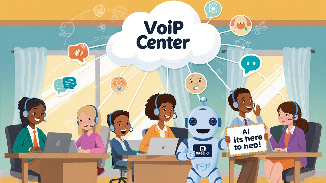 VoIP Call Center Solutions: Technology and Features in 2025