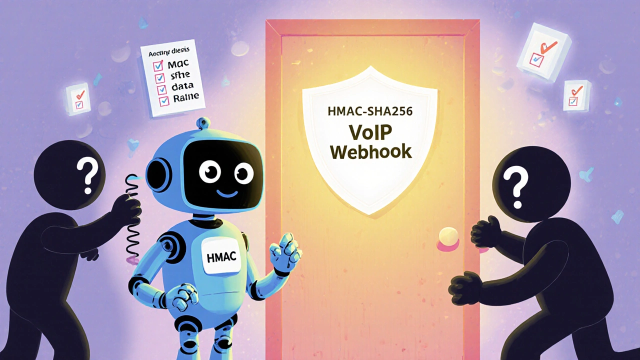 Webhook Security for VoIP: HMAC Signatures and IP Allowlisting Explained