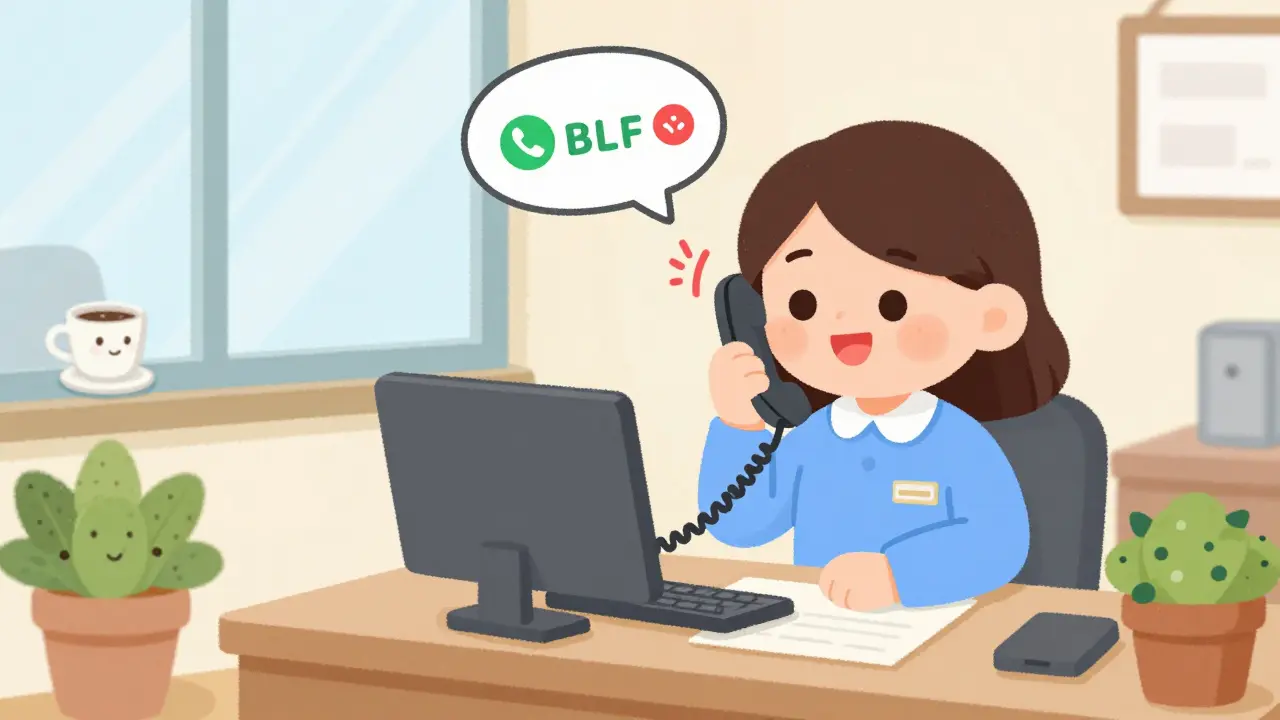 Busy Lamp Field (BLF) in VoIP: Monitor Extension Status at a Glance