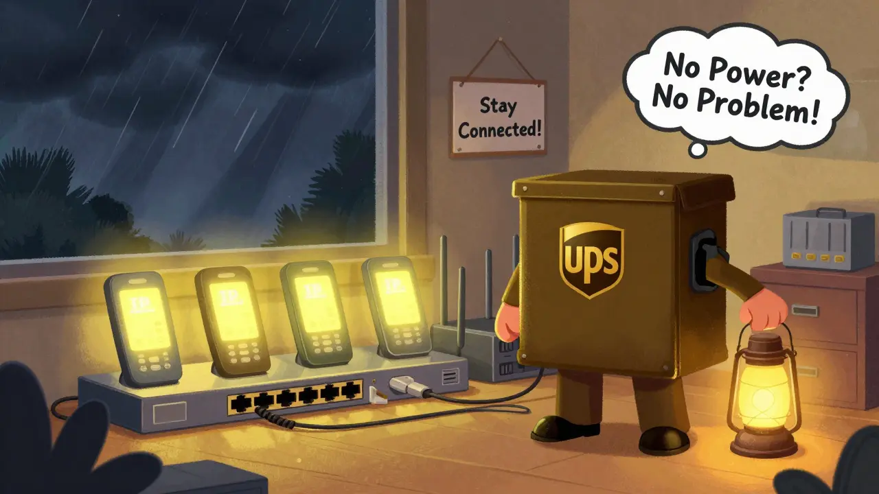 Battery Packs and UPS for VoIP: How to Plan Runtime for Power Outages