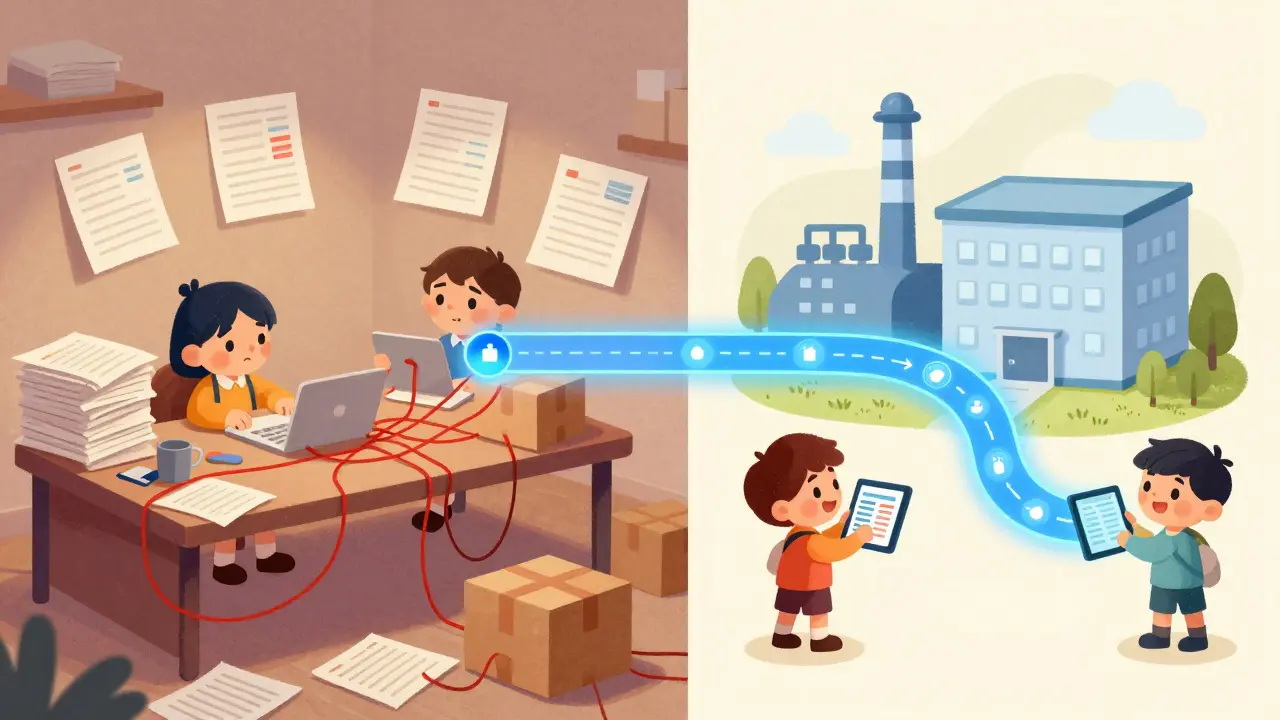 Supply Chain Management with Blockchain: Transparency and Traceability