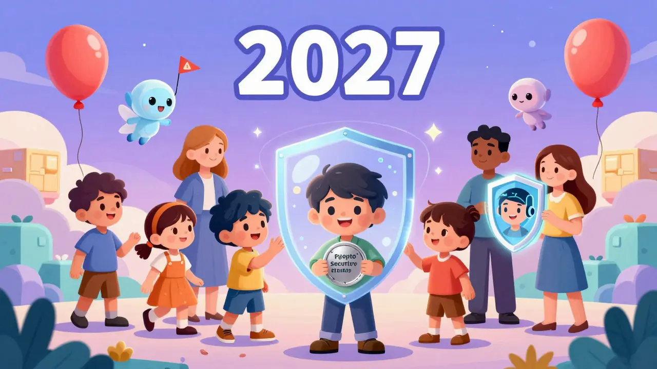 Future crypto security with biometrics and seed phrase backups