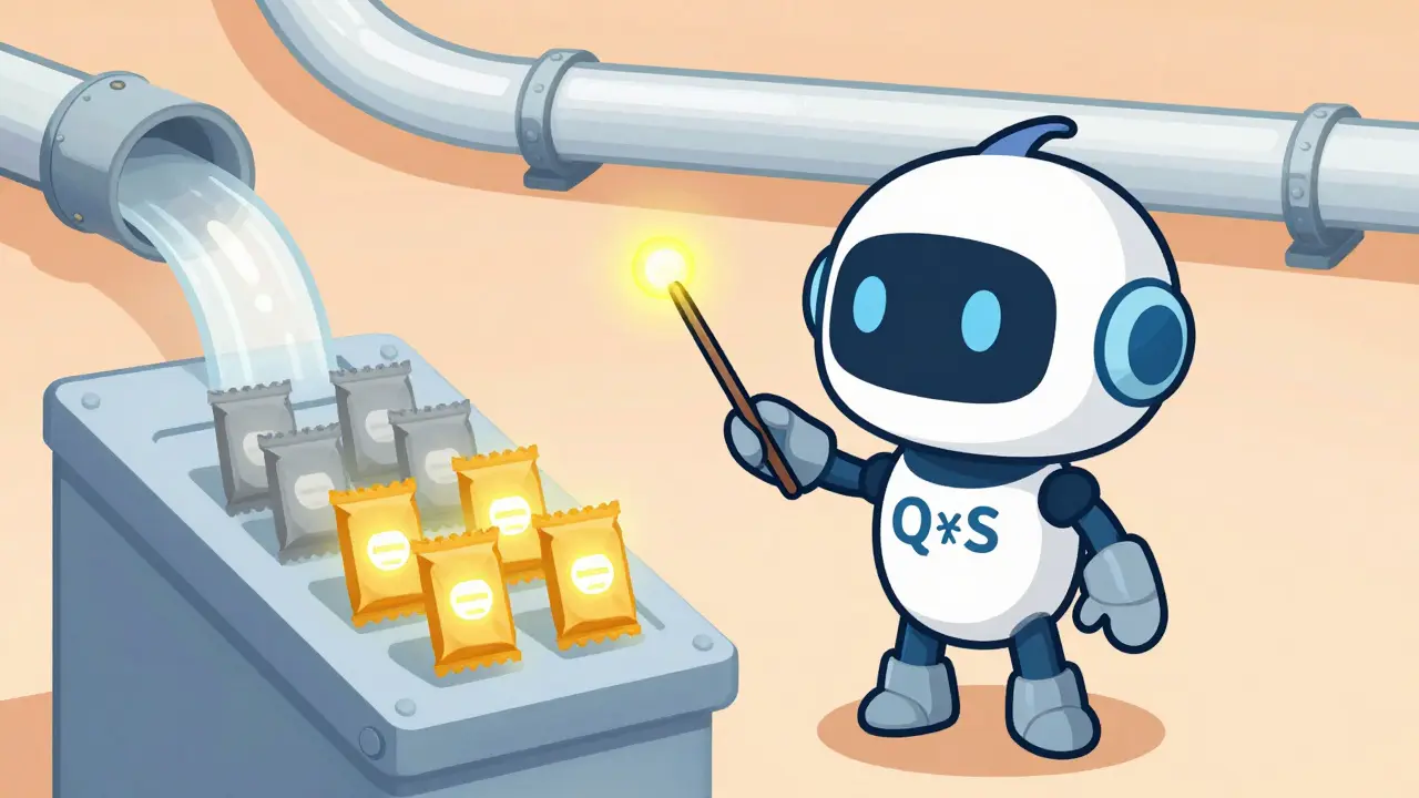 Heroic figure prioritizing voice traffic with QoS controls
