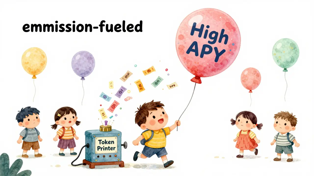 Real Yield Tokenomics: Why Revenue Matters More Than Emissions in DeFi