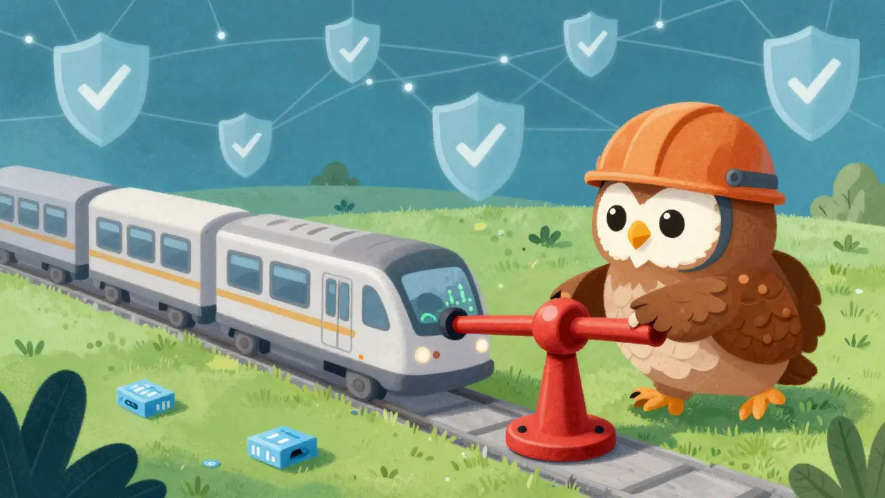 Guardian owl pulling emergency brake on cross-chain data flow